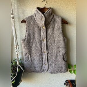 Women's Textured Tan Vest